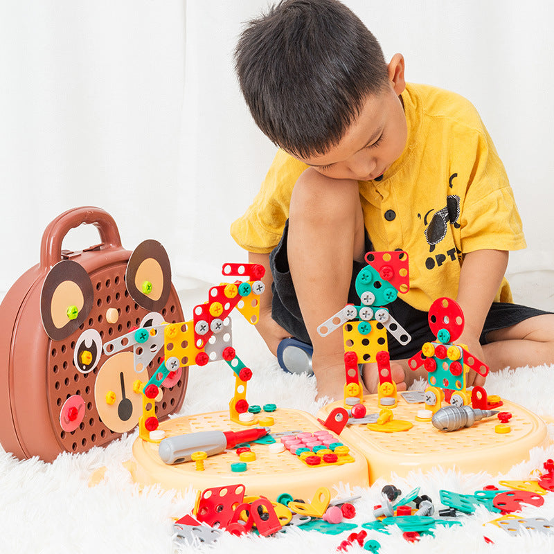 Maleta De Ferramenta Infantil Montessori